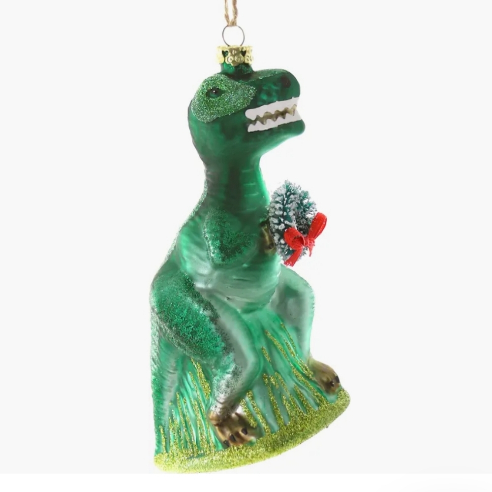 Cody Foster & Co Nordstrom TRex With Wreath Chistmas Ornament
